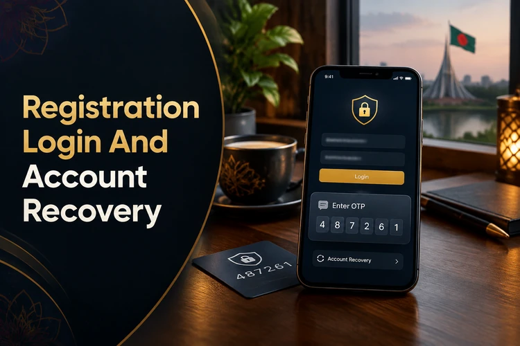 Registration Login And Account Recovery